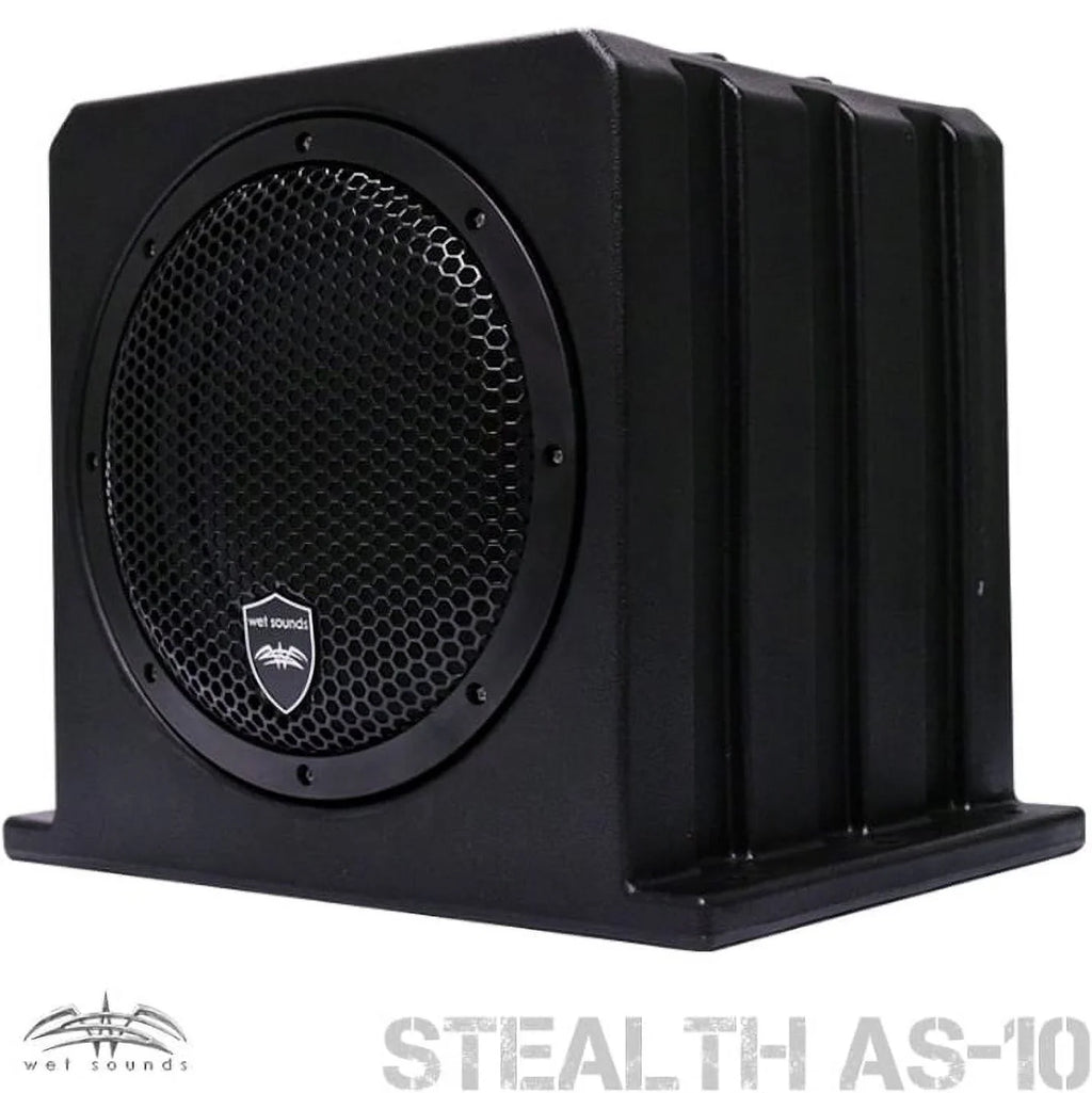 Wet Sounds Stealth -10 500 watts Active Subwoofer Enclosure
