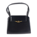 Pre-Owned  Cartier sapphire line handbag calf dark navy mini bag (Good)