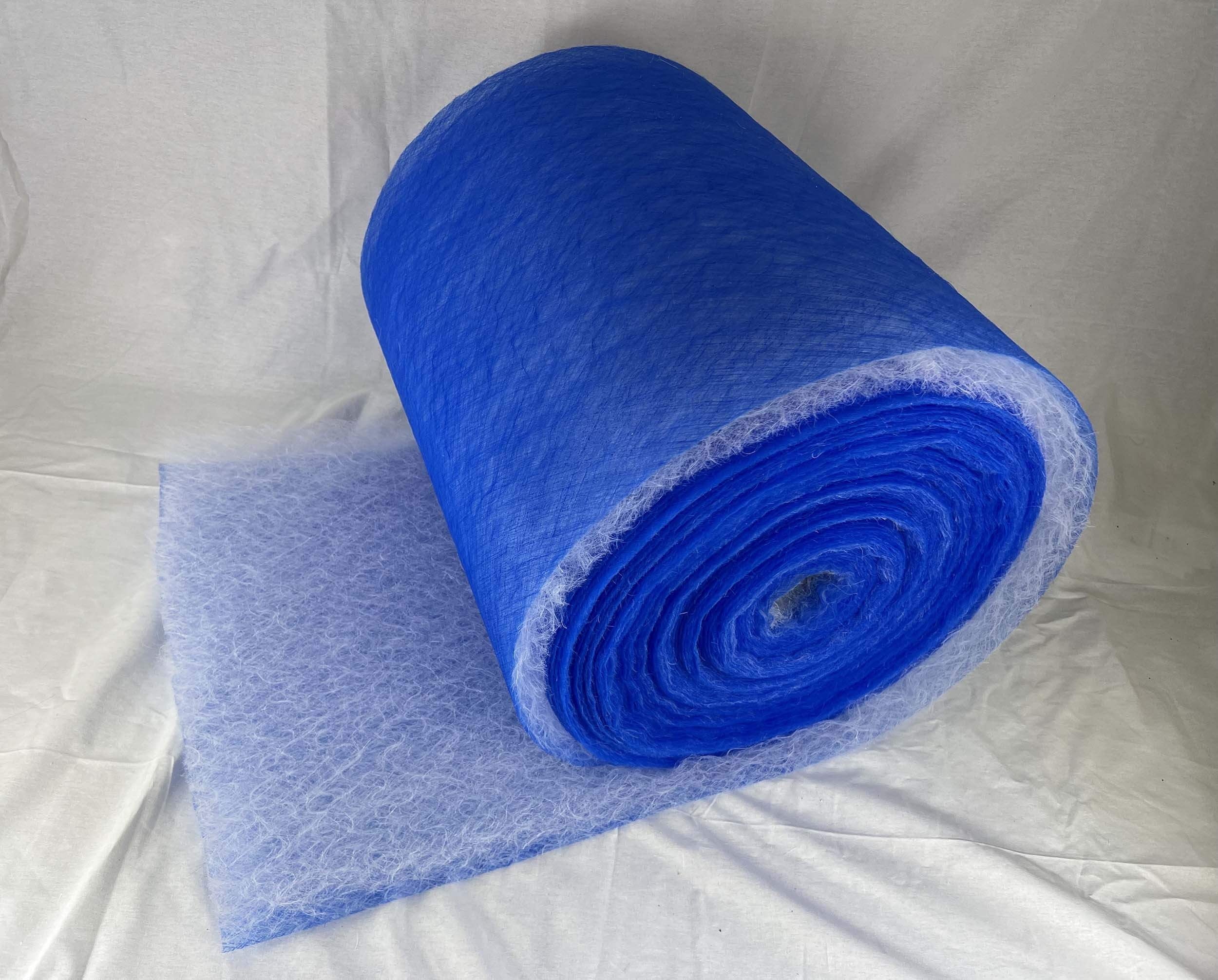 wioboy Paint Booth Exhaust Filter Roll, 25"x 300 ft, Spray Booth Filter, Fiberglass Paint Arrestor(18 Gram)
