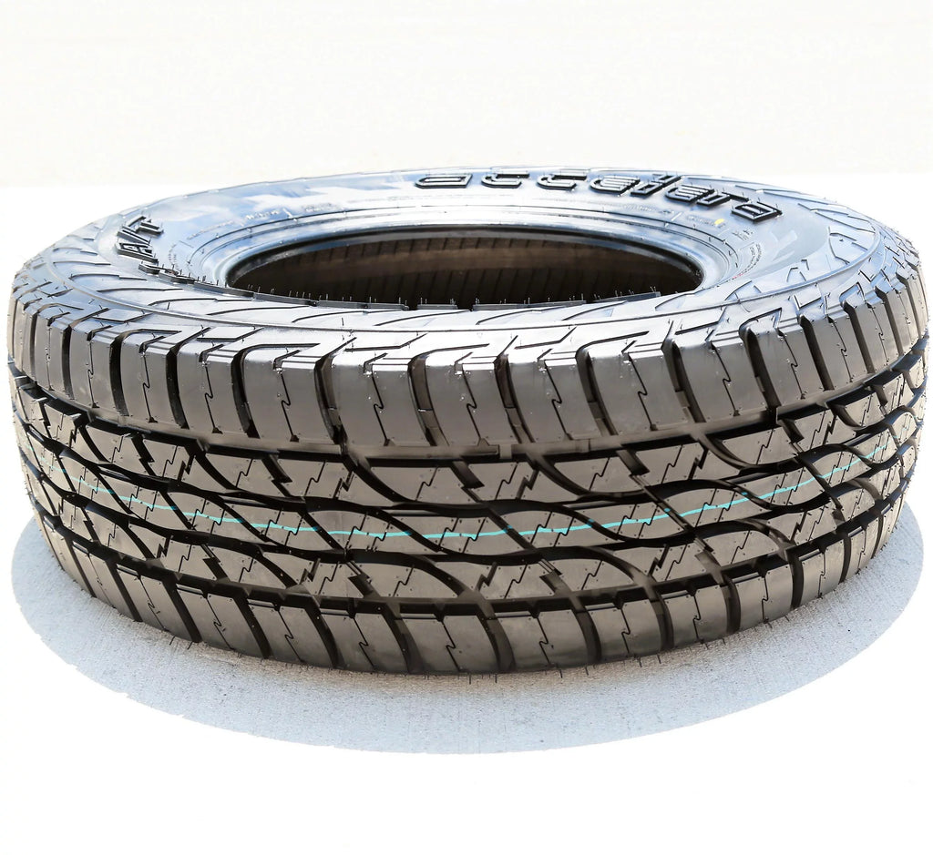 Set of 4 () Accelera Omikron /  265/65R18 Load  10 Ply  All Terrain Tires Fits: 2014 Cadillac Escalade Base