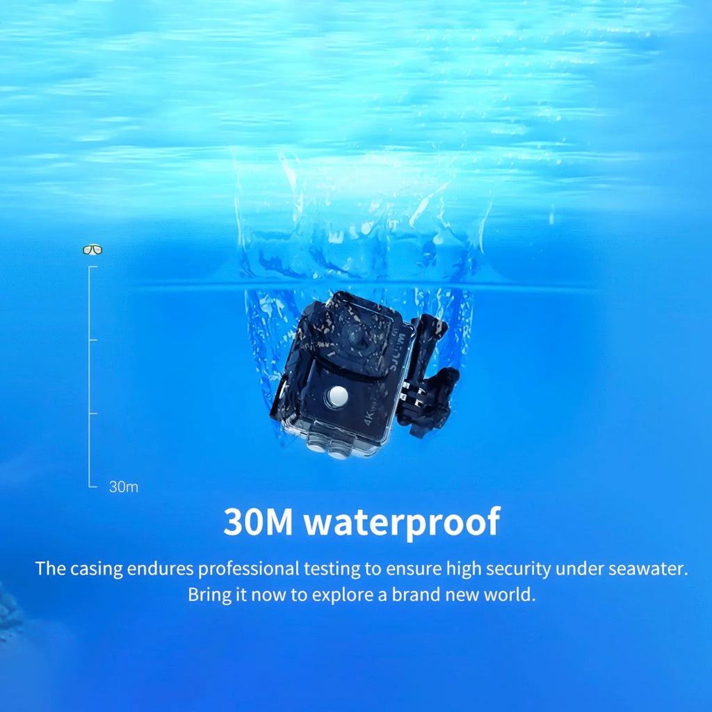 moobody  4K Sports Camera with WiFi , Share Your Adventures with 16MP Photos and 2,inch  Screen!