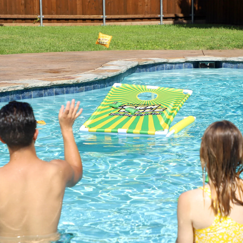 Swimline Floating Cornhole Bean Bag Toss Game