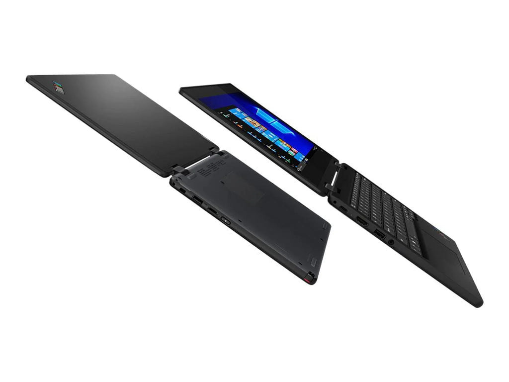 Lenovo ThinkPad 11e Yoga Gen 6 20SF - Flip design - Intel Core m3 8100Y / 1.1 GHz - Win 10 Pro 64-bit -  Graphics 615 - 4   - 256   NVMe - 11.6"  touchscreen 1366 x 768 () - Wi-Fi 5 - black - kbd: