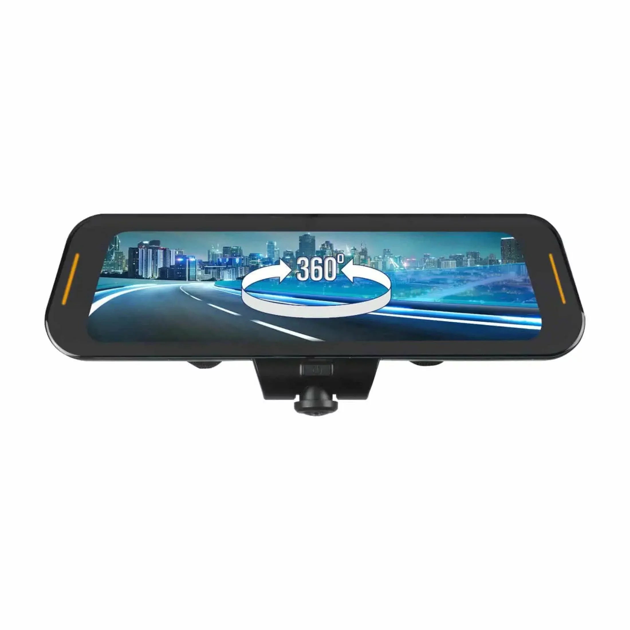 360 Surround View 4K Dash Camera 10-inch Touchscreen Frameless Rearview Mirror