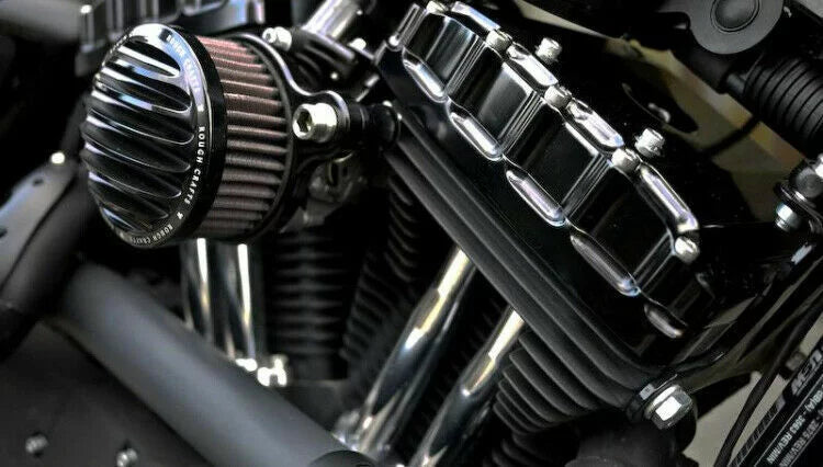 Air Cleaner Intake Filter System Kit for Harley-Davidson Sportster   1988-2015 in Silver