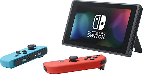 Nintendo Switch 6 items Bundle:Nintendo Switch 32GB Console Neon Red and Blue Joy-con,128GB Micro  Card,Nintendo Wireless Controllers Neon Blue,Mario Kart 8 Deluxe,Mytrix  Cable