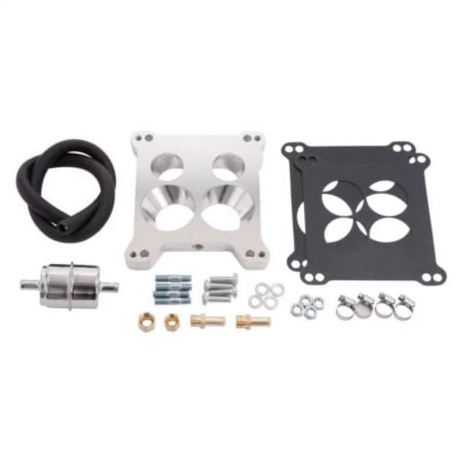 Edelbrock Carb Adapter #2697 Square-Bore To Stock QuadraJet Or Thermo-Quad / Spread-Bore 2000 Mercedes-Benz