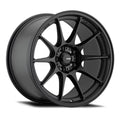 Konig 57B Dekagram 17x8 4x100 +45et Semi-Matte Black Wheel