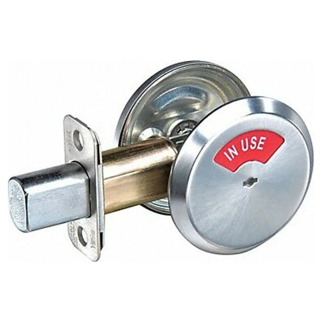 Yale Deadbolt w/Thumbturn,Satin Chrome   626