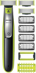 Philips Norelco OneBlade Face Body Hybrid Electric Trimmer & Shaver + Blades, Skin Guard, /60