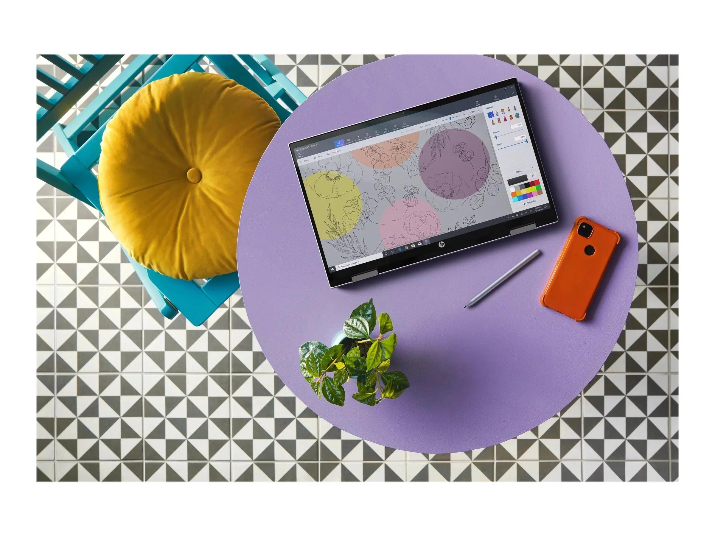 Pavilion x360 Laptop 15-er0051nr - Flip design - Intel Core i5 1135G7 / 2.4 GHz - Win 10 Home 64-bit - Iris Xe Graphics - 8   - 512   NVMe - 15.6"  touchscreen 1920 x 1080 (Full ) - Wi-Fi 6 - natural silver - kbd:
