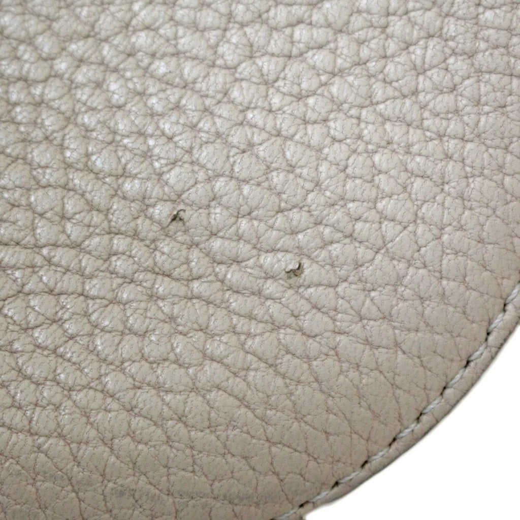 Pre-Owned Chloé Chloe Shoulder Bag Leather Beige Ladies Chain  (Fair)
