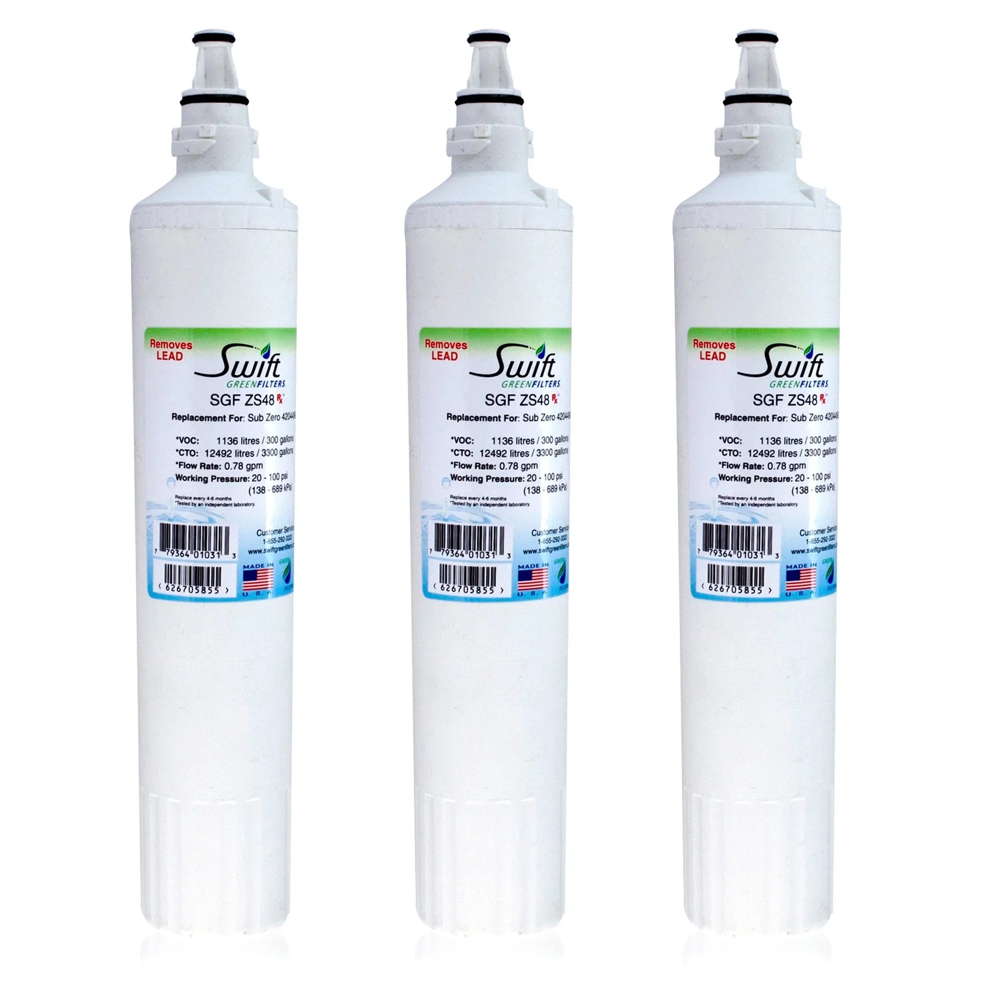 Swift Green's - Rx  Replacement For Sub Zero 4204496