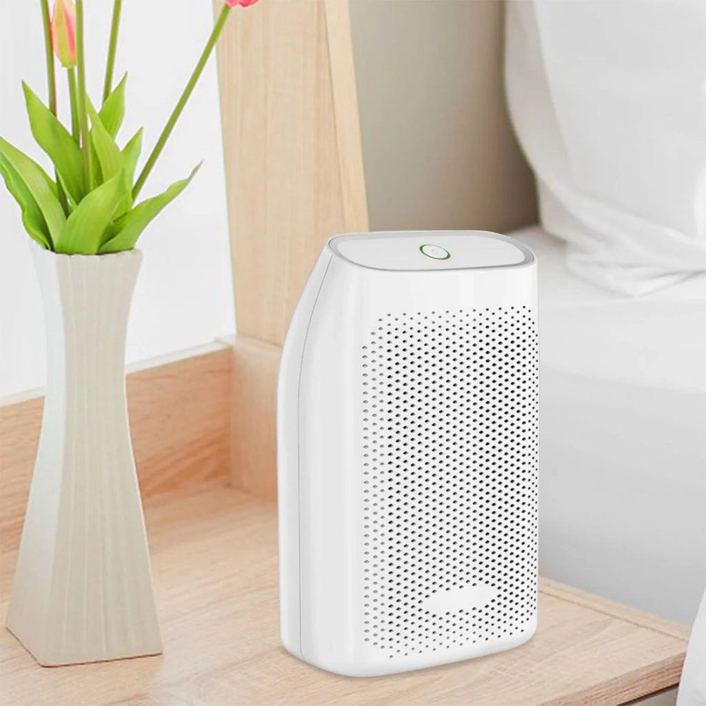 Small Dehumidifier 700ml  For Basement Closet Wardrobe With Semiconductor Technology For Damp Air, , Moisture Energy Efficient Quiet