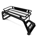 Motoring -001 For 2007 to 2018 Toyota Tundra Styleside Truck Bed Heavy Duty Aluminum Roll Bar + Roof Cargo Rack Bracket Carrier 08 09 10 11 12 13 14 15 16 17