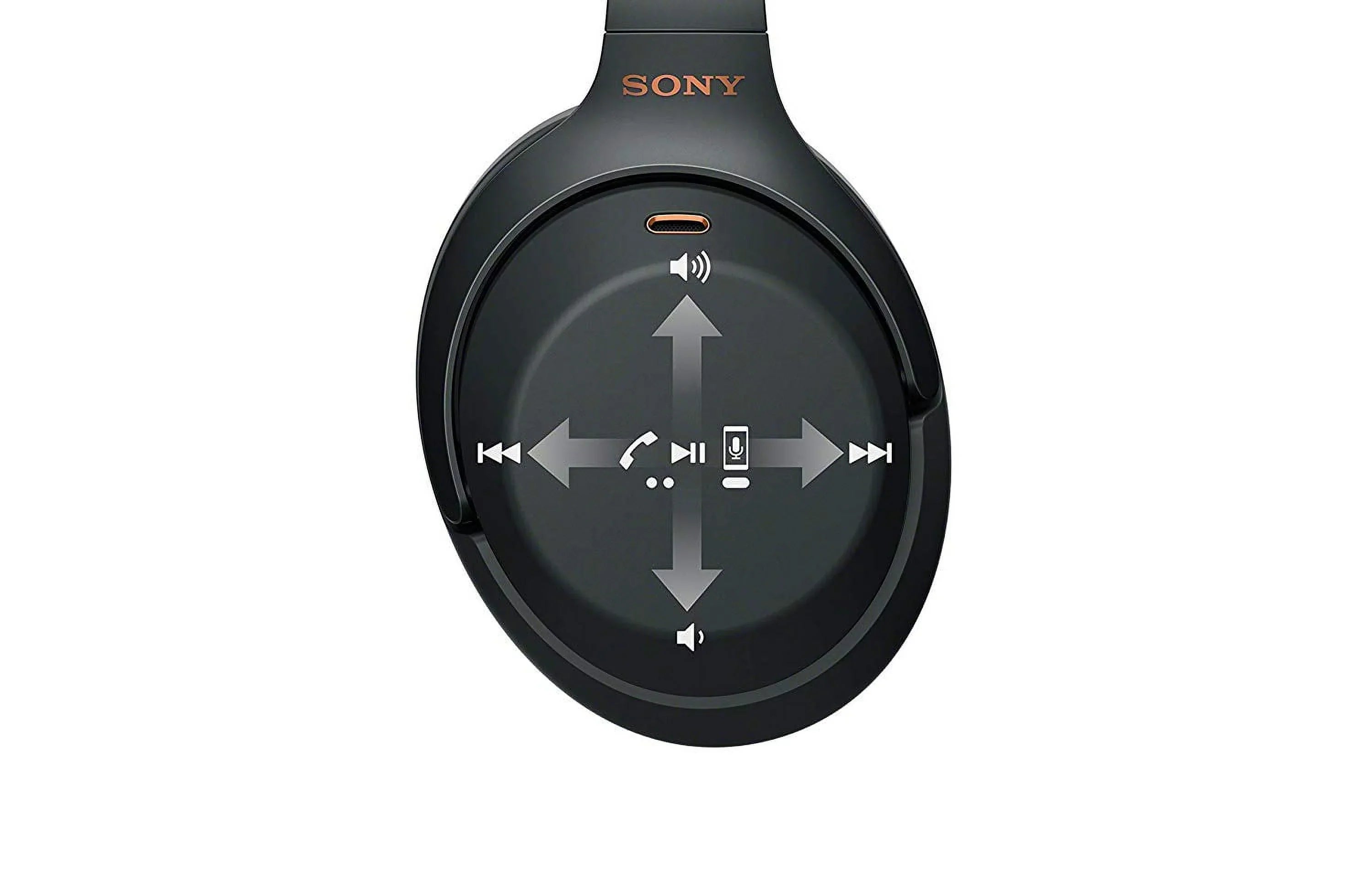 Restored Sony  Noise Cancelling Wireless Bluetooth Over the Ear Headphones, Black (Refurbished)