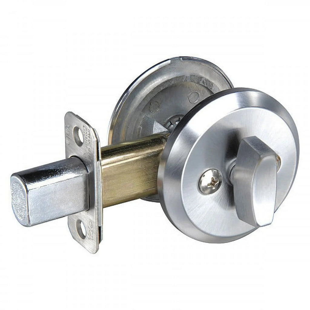 Yale Deadbolt w/Thumbturn,Satin Chrome   626