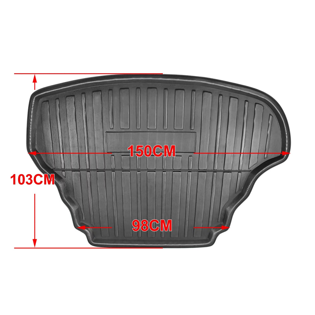 Unique Bargains Car Rear Trunk Liner Cargo Mat Floor Tray for Toyota Camry 12-17