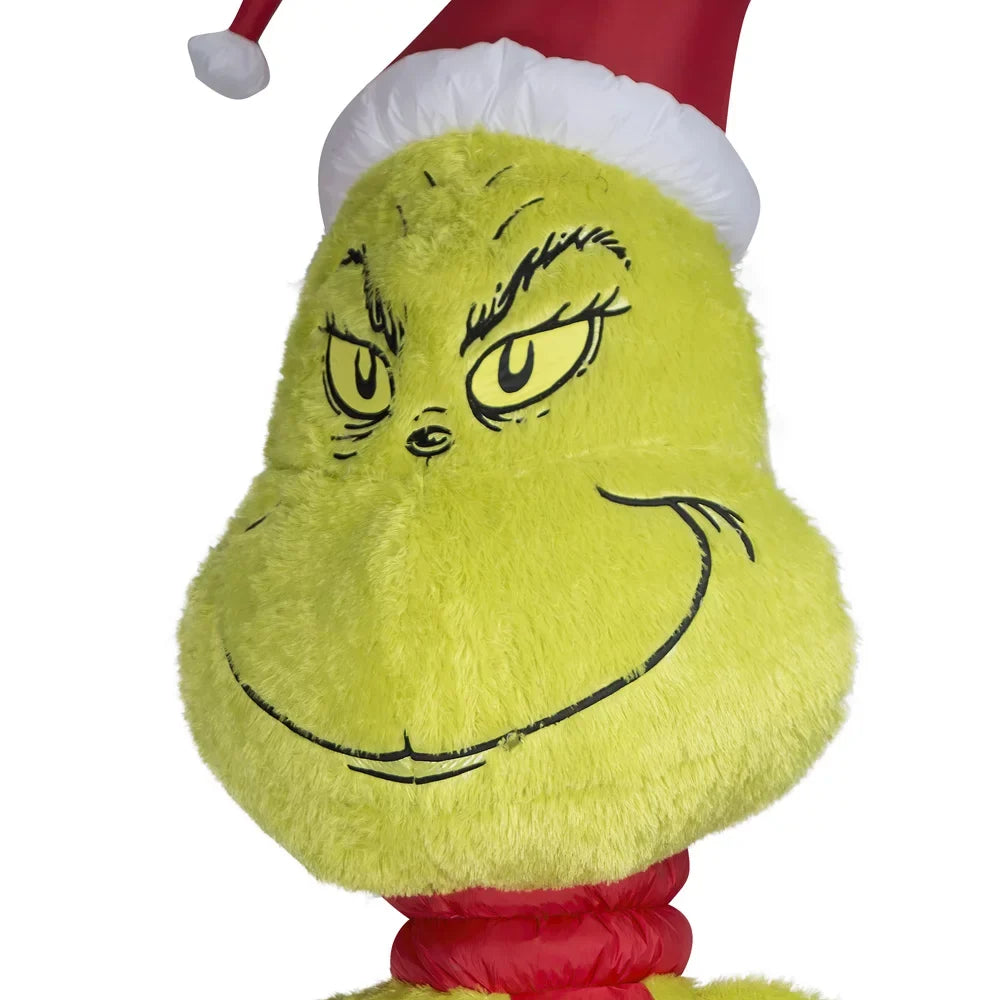 Giant Fuzzy Plush Grinch from Dr. Seuss, 10 Feet