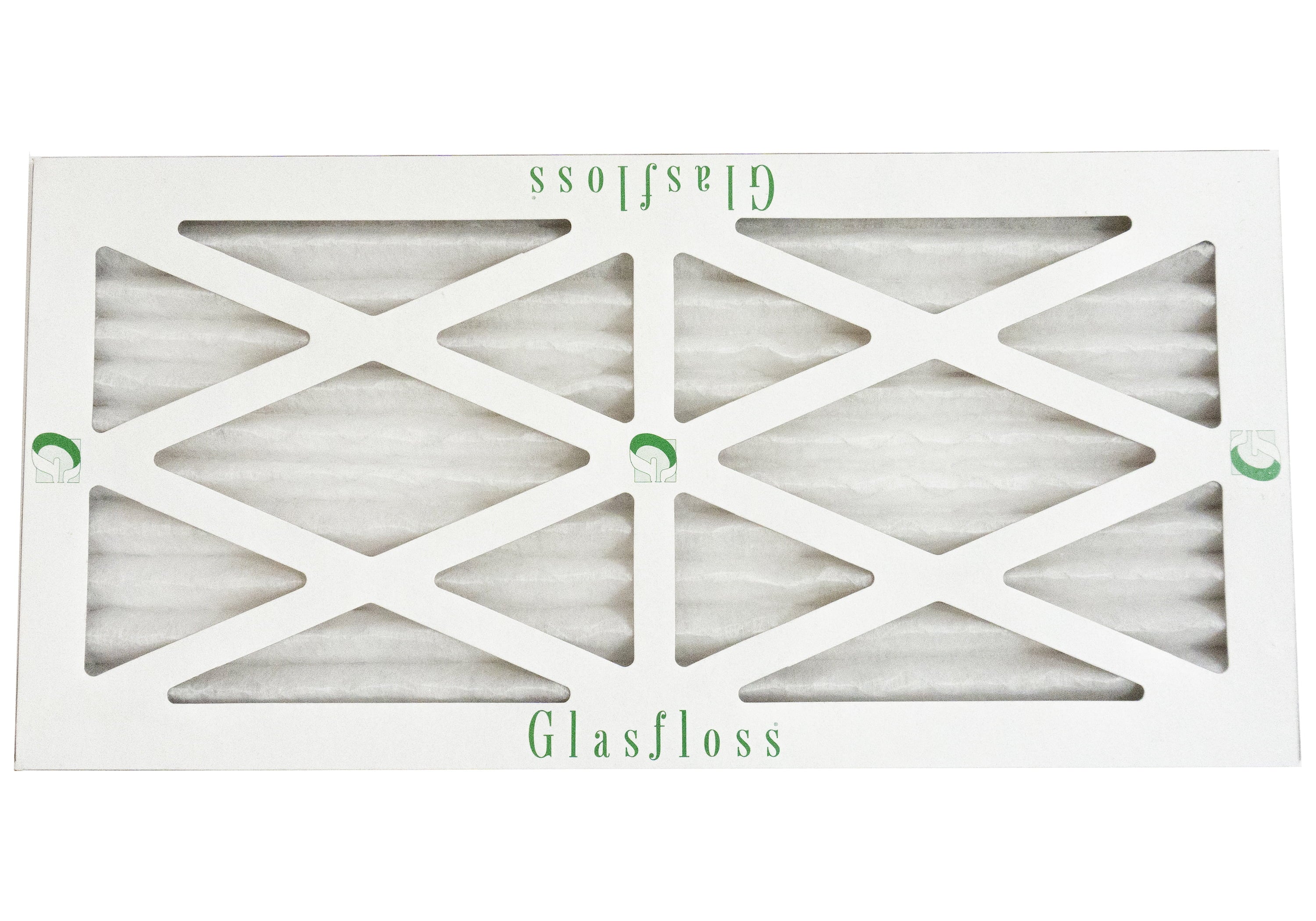 Glasfloss 10x18x1 -  10 -Qty:4 - Furnace Air Filter - Made in  (Actual Size: 9.5 x 17.5x7/8 inch)