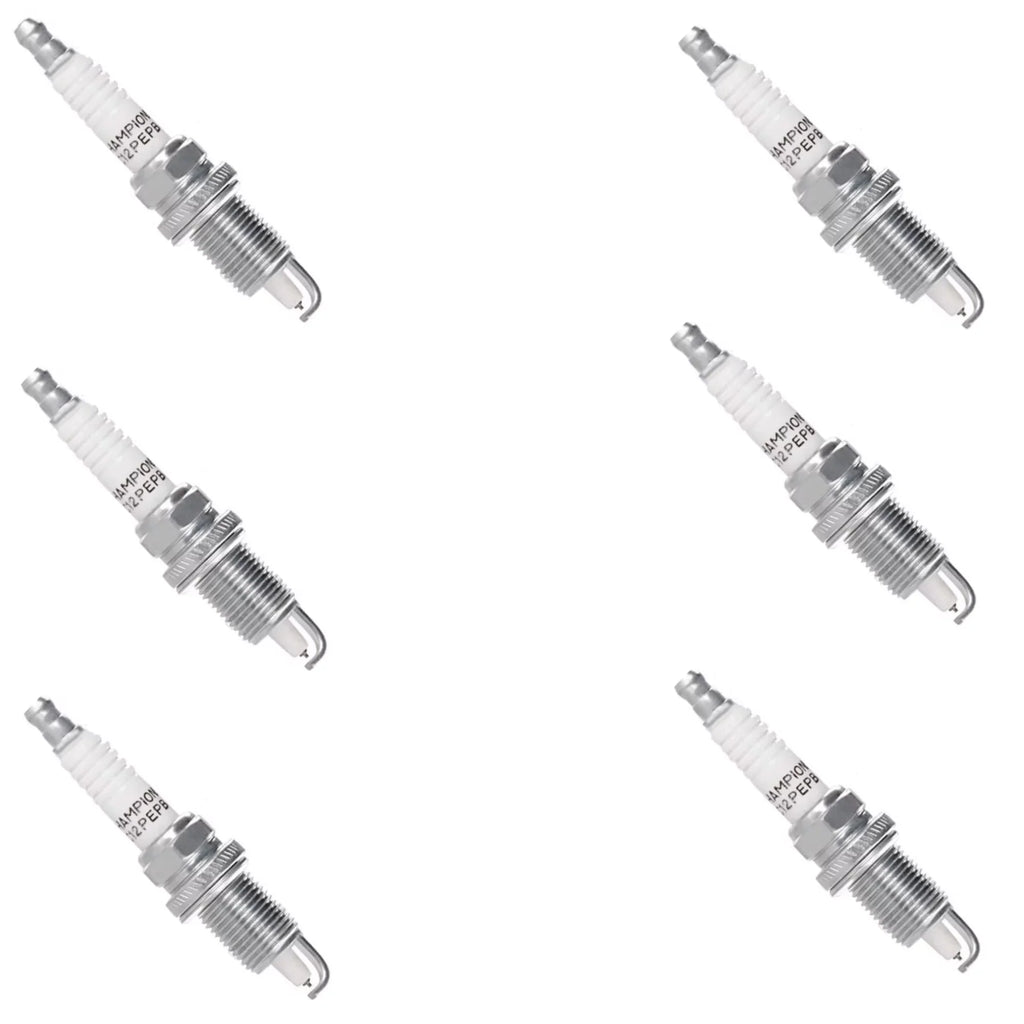 Champion New Copper Plus Small Engine 955M Spark Plug Set of 6