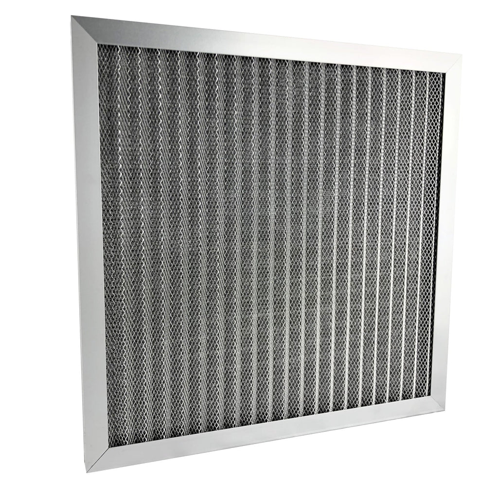 Aluminum Electrostatic Air Filter (14" x 14" x 1"), Washable Furnace Central  Air Filter
