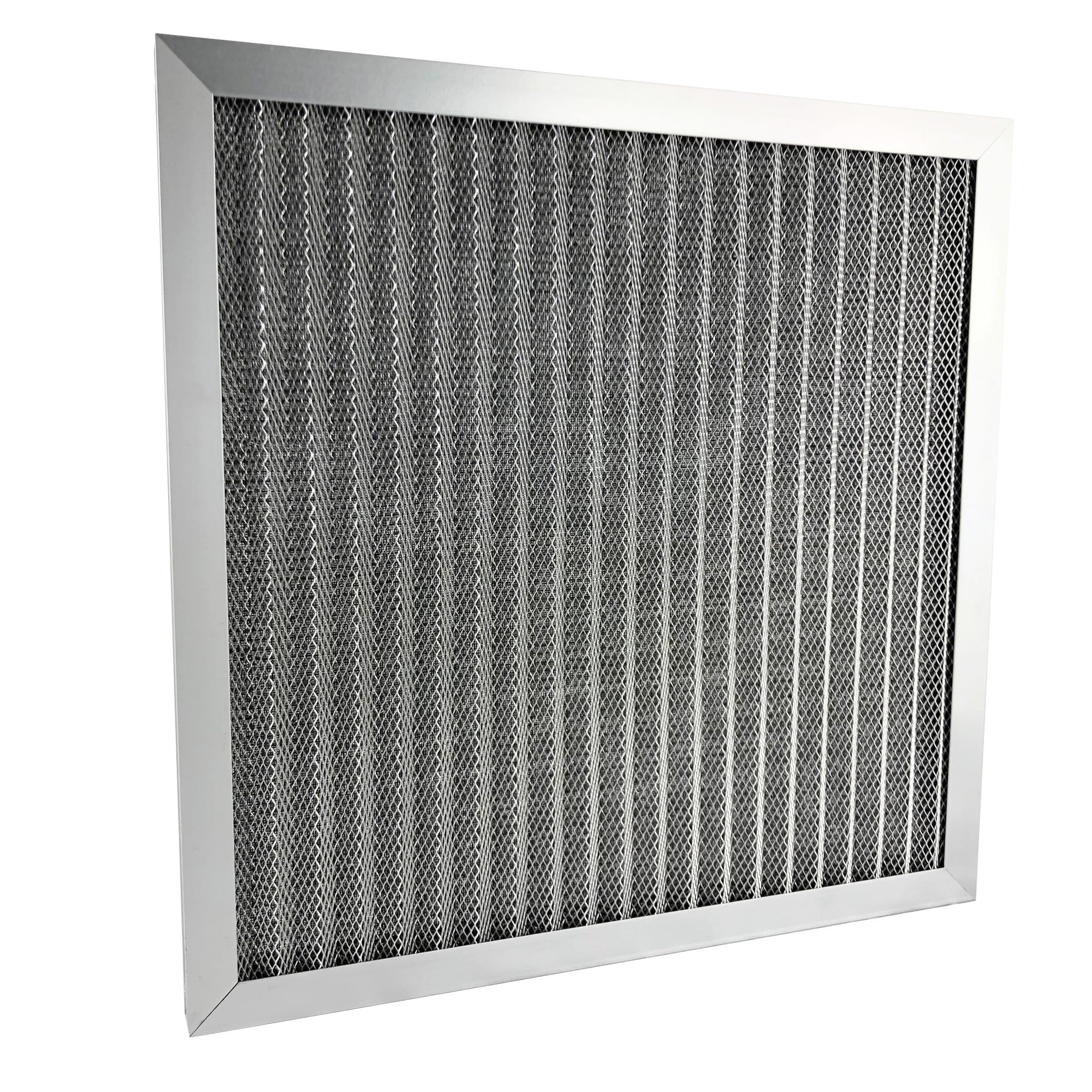 Aluminum Electrostatic Air Filter (14" x 14" x 1"), Washable Furnace Central  Air Filter