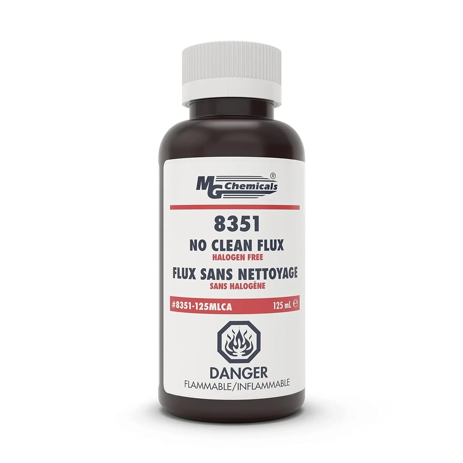 Chemicals No Clean Flux, Halogen Free, 4.2 fl oz Bottle