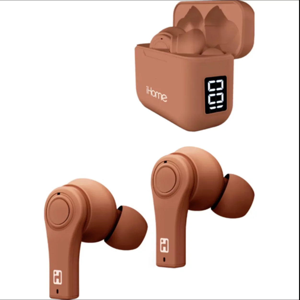 iHome -12 True Wireless Earbuds - Tan