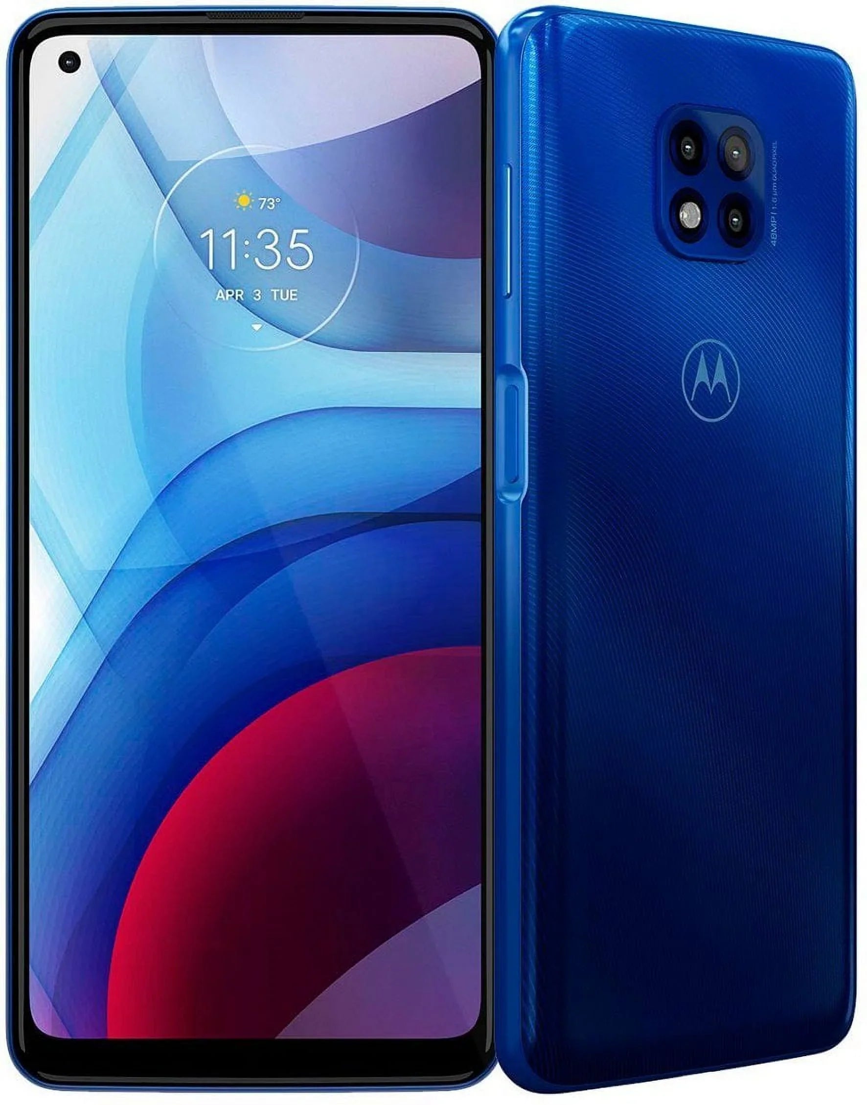 Restored Motorola Moto  Power 32GB (Blue) Unlocked (Refurbished)