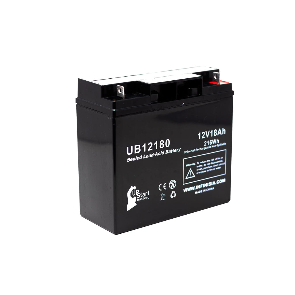 Compatible     Battery - Replacement  Universal Sealed Lead Acid Battery (12V, 18Ah, 18000mAh,  Terminal, , )