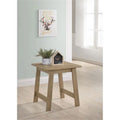Progressive Furniture  20 x 18 x 18 in. Matt End Table - Craftman Oak