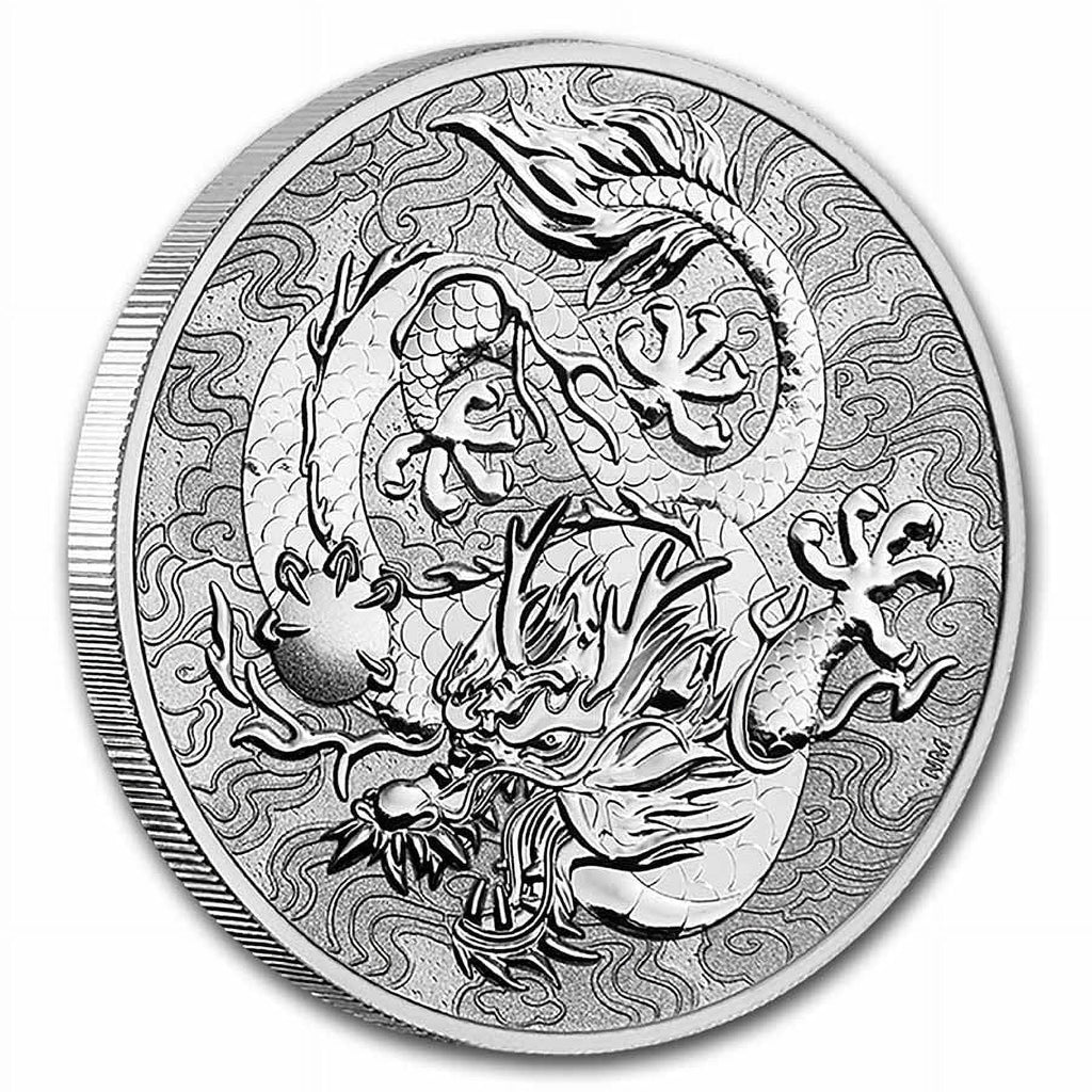 2021 Australia Myths & Legends: 1 oz Silver Dragon