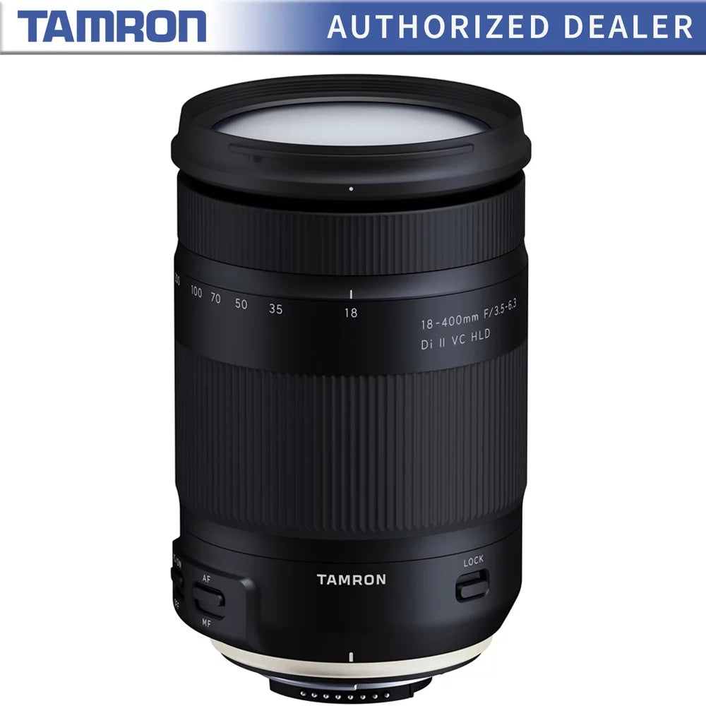Tamron 18-400mm f/3.5-6.3 Di    All-In-One Zoom Lens for Nikon Mount
