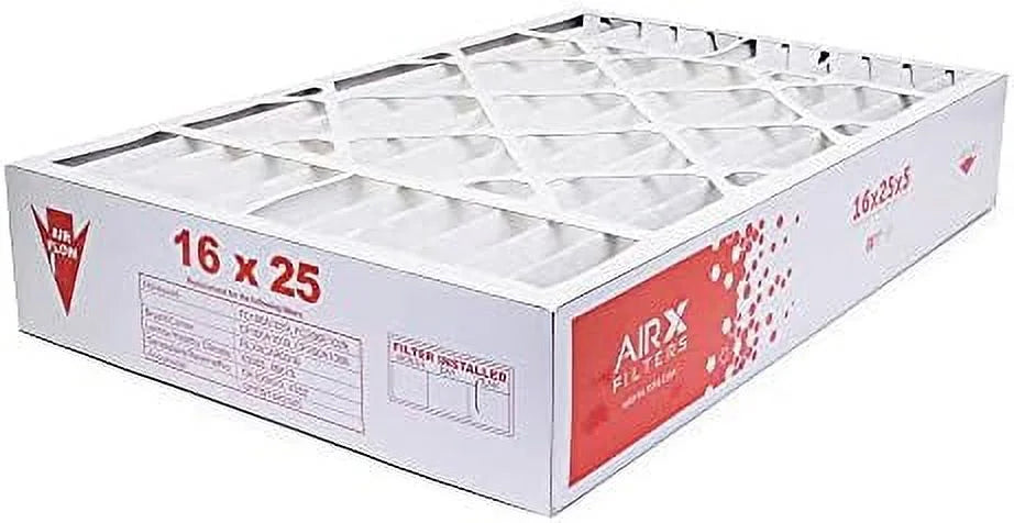16X25x5  8  Furne Air Filter Replement For   , Dust 2-Pk, Made In The