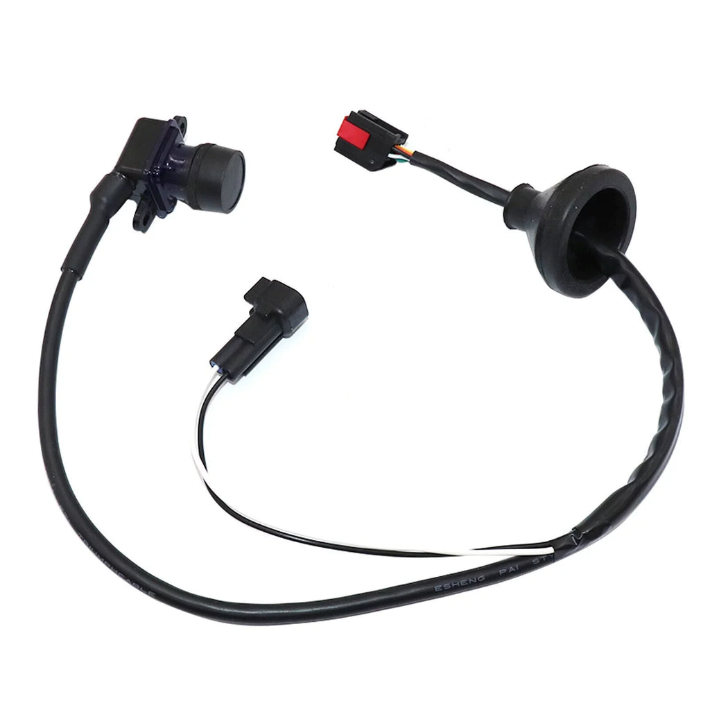 Onemayship Rear Back Up Camera for Dodge Grand Caravan 2011-2020, 130° Detection Angle, Wired Connection, Distance Line