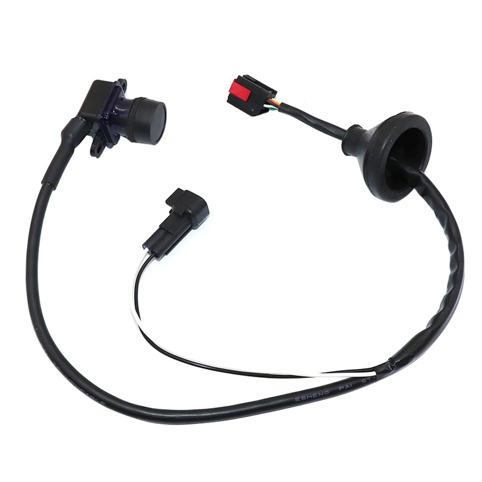 Onemayship Rear Back Up Camera for Dodge Grand Caravan 2011-2020, 130° Detection Angle, Wired Connection, Distance Line