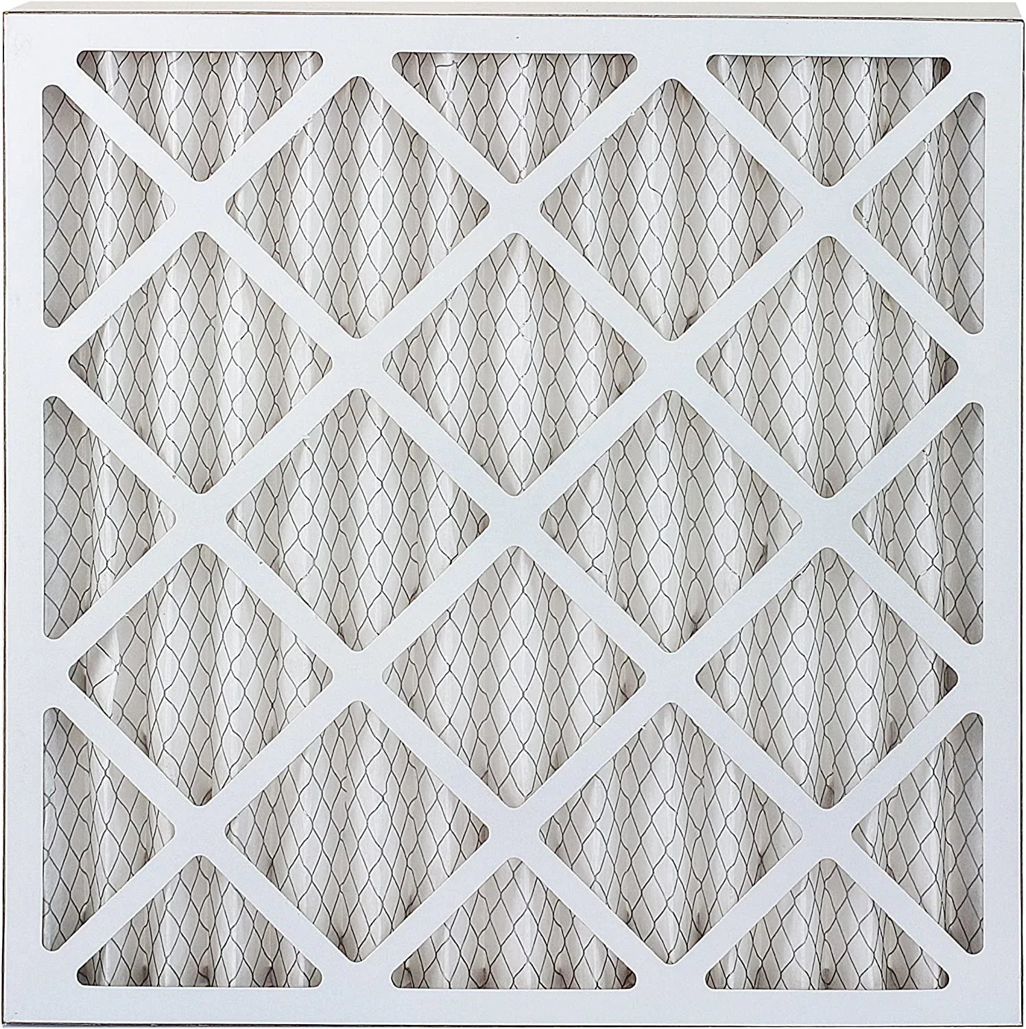 Filterbuy 20x20x4  13 Pleated   Furnace Air Filters (3-Pack)