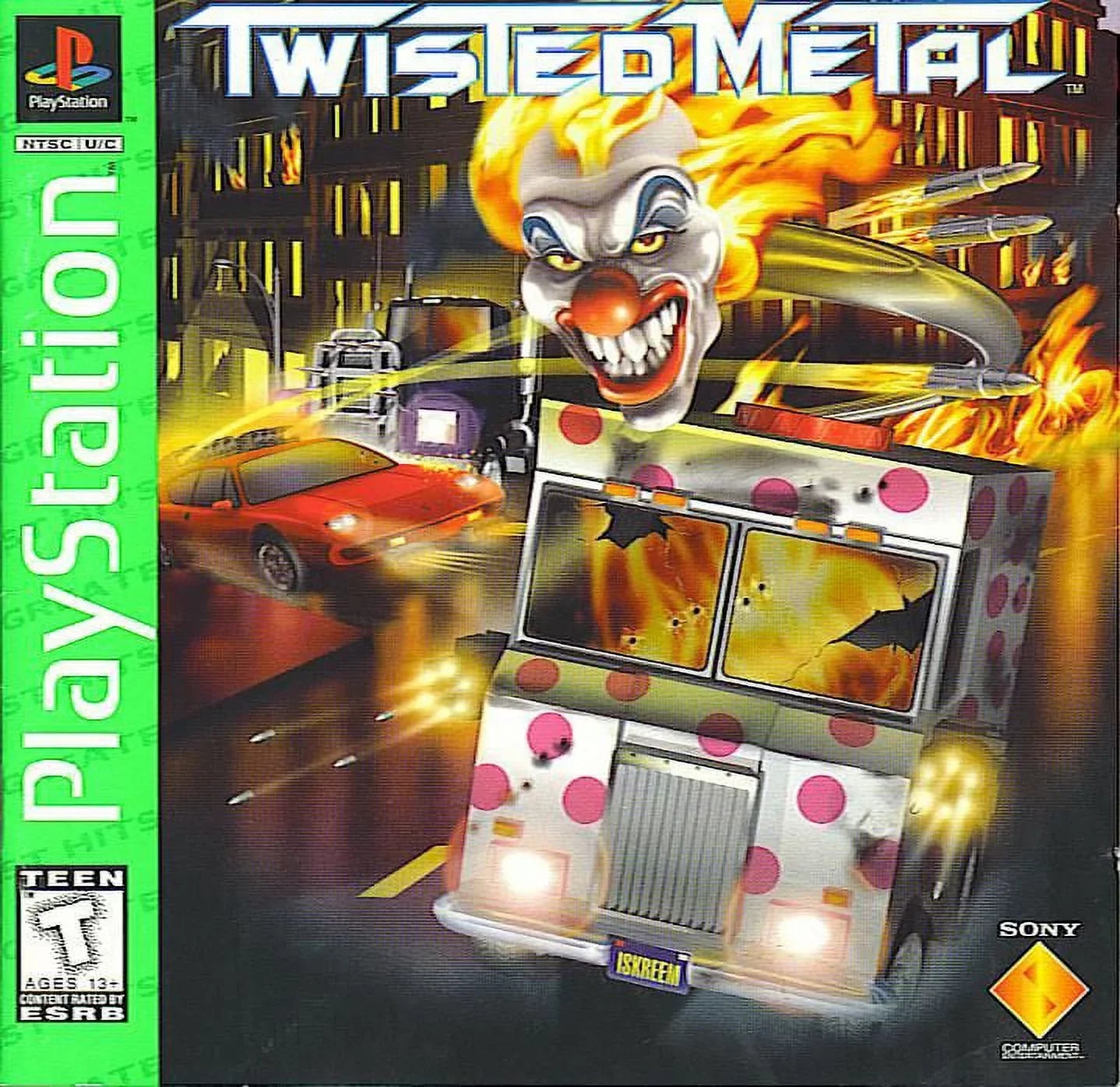 Twisted Metal- Playstation  (Used)