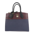 Pre-Owned   Louis Vuitton City Steamer  Handbag  Leather Marine Raisin Noir 2WAY Shoulder Bag Tote (Good)
