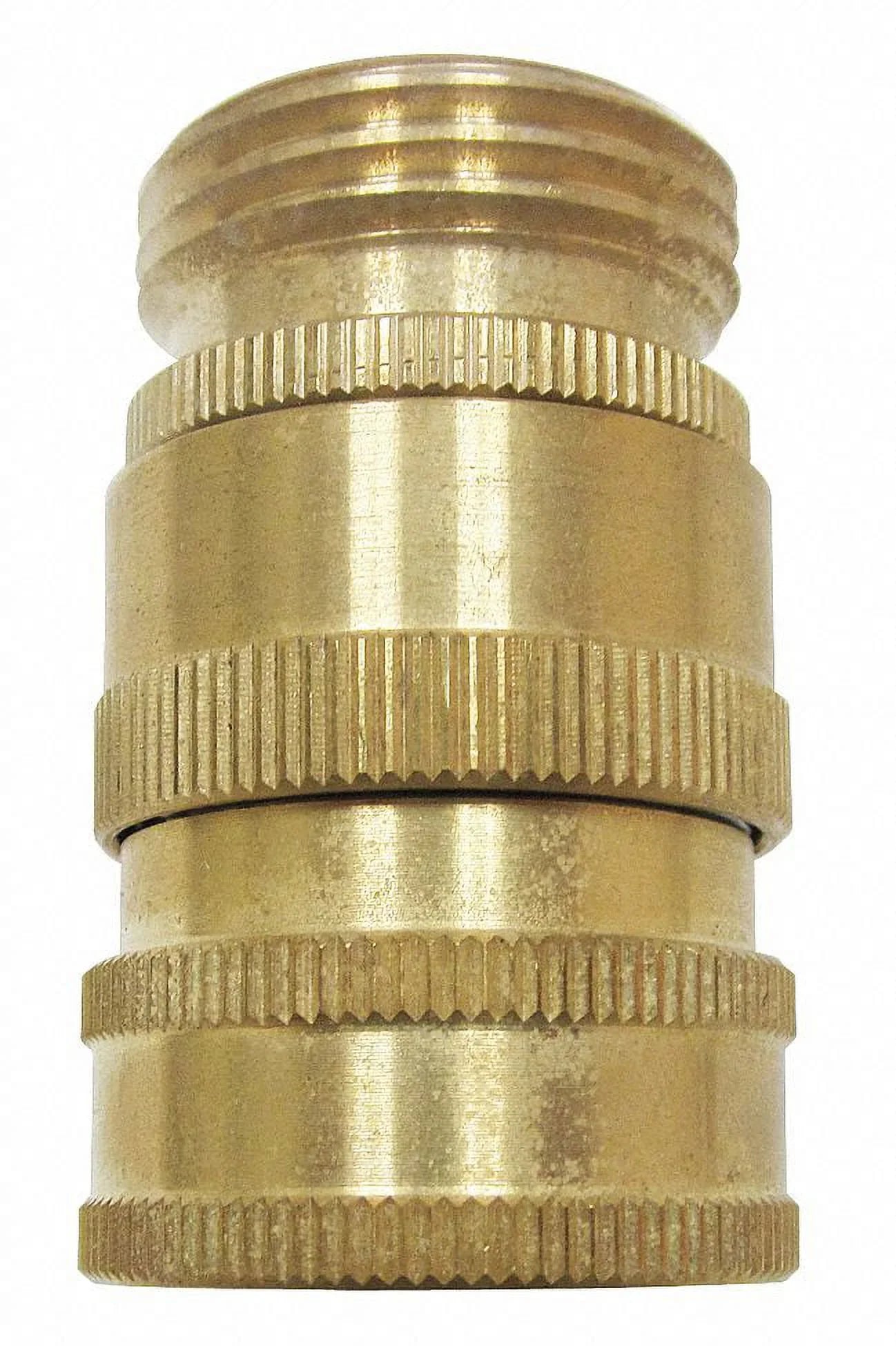 Sani-Lav Hose Adapter,Brass,3/4" x 3/4"