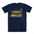 Janeway Chakotay 2024 Original Artwork Inspired by Star Trek Men's -shirt Blue Large