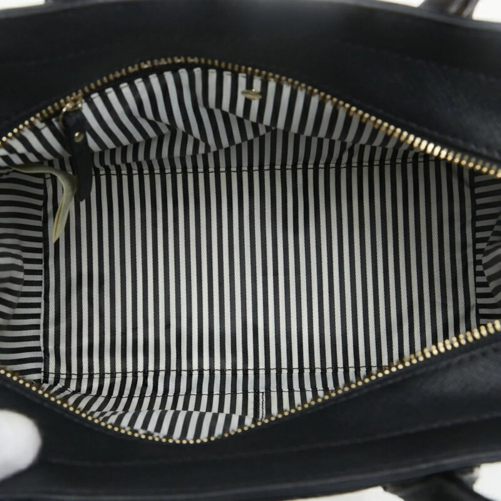 Pre-Owned Kate spade     handbag  pink black leather ladies Spade (Good)