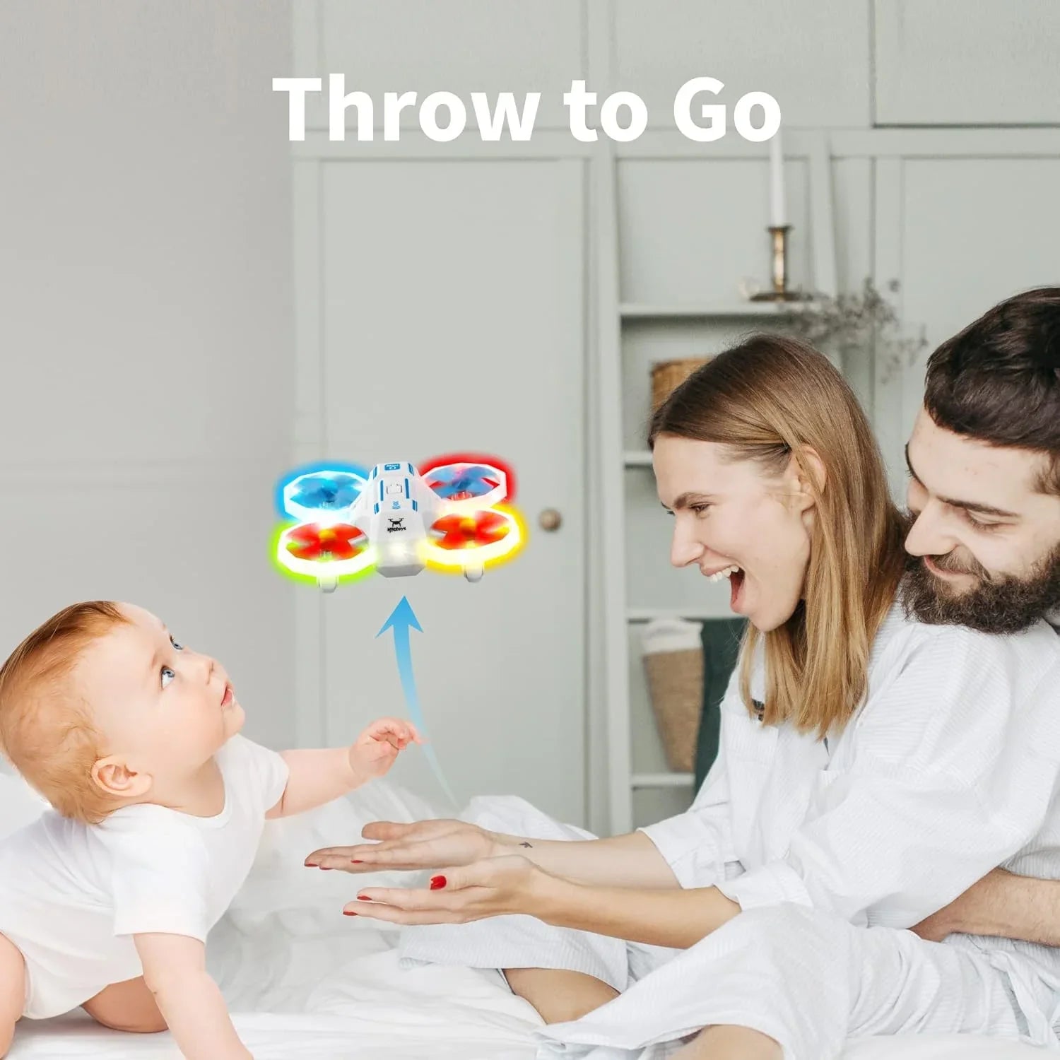 Open Box  Toys Mini  Drones for Kids with Turn Signal Light -