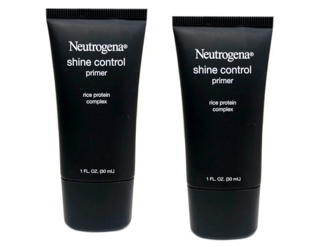 Neutrogena Shine Control Primer Rice Protein Complex, 1 Fl. Oz. - Pack of 2