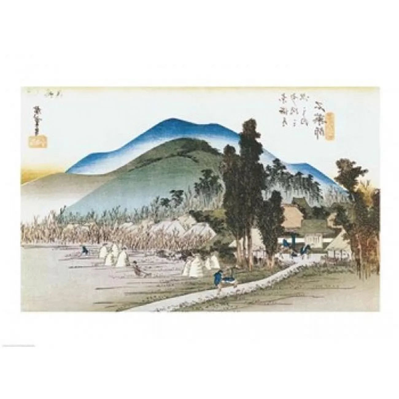Ishiyakushi Poster Print by Utagawa Hiroshige - 24 x 18 in.