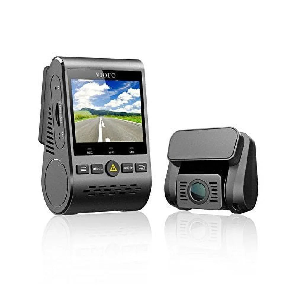 Duo 2-Channel Full  1080p 30fps Car Dash Camera with  Logger