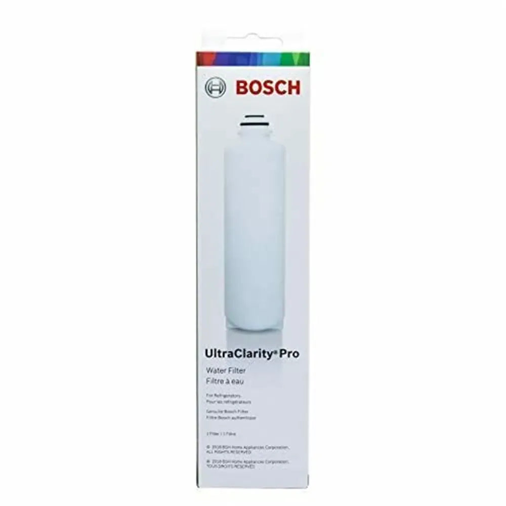 1 Pack Bosch Ultra Clarity Pro Refrigerator Water Filter - White ()