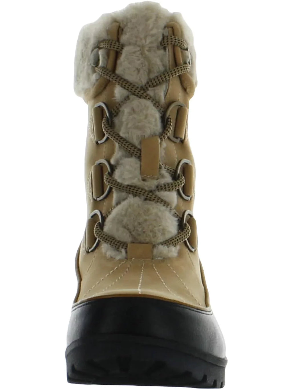 by Jambu Womens Northgate Faux Leather Faux Fur Winter & Snow Boots