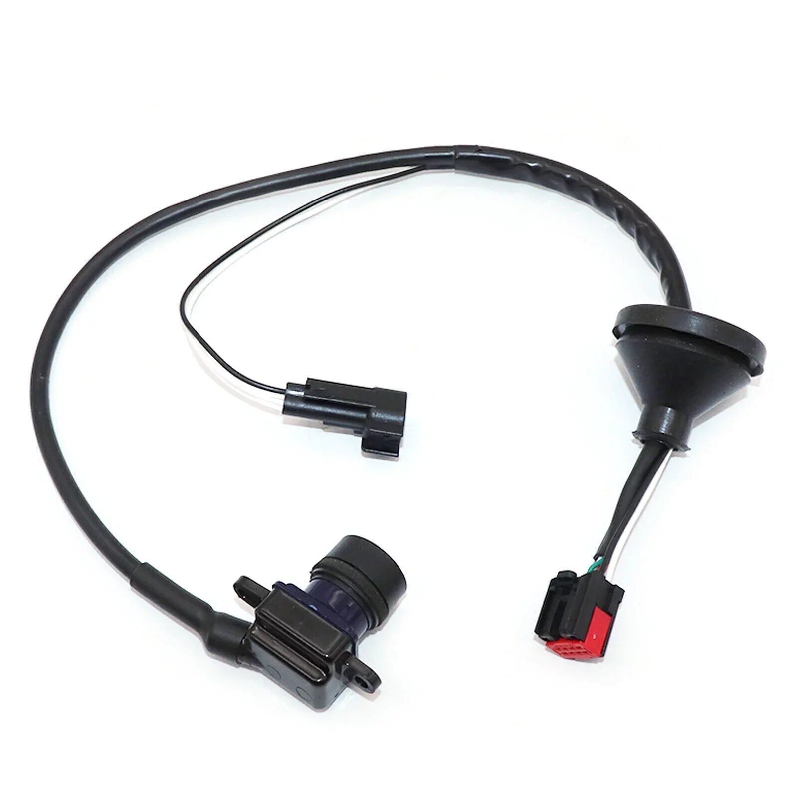 Onemayship Rear Back Up Camera for Dodge Grand Caravan 2011-2020, 130° Detection Angle, Wired Connection, Distance Line